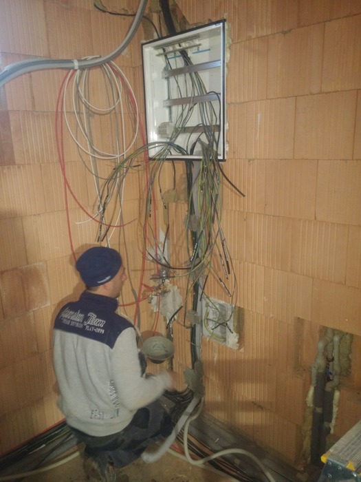 Elektroinstalace při stavbě